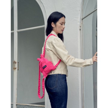 PLEATS MAMA - MiniBow BackPack (Pink)